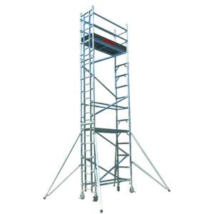China Torre de andamios de aluminio ligero, andamios de aluminio versátiles marco H wholesale