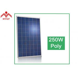 250W Polycrystalline Solar Panel Easy Installation ECO Friendly Alu Minum Alloy