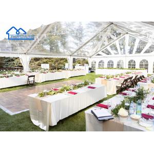 Large Quick Setup Aluminum Outdoor Wedding Party Tent Wedding Tents For Hire For 2000 People