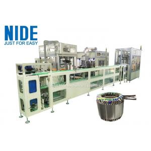 China PLC Controlled Automatic Stator Production Assembly Line For Elelctric Motor supplier