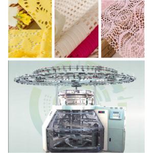 China Computerized Mesh Mini Jacquard Machine For Single Jacquard Composite Fabric supplier