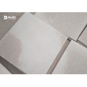 China White Smooth Sandstone Wall Tiles , Sandstone Cladding Panels Stable Structure supplier