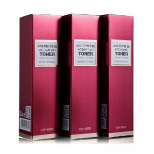 China Emulsion Toner liquid colorful box retail package in Coated paper supplier