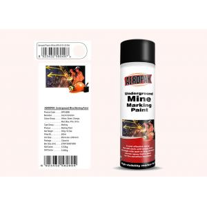 AEROPAK with ROHS 500ml Underground Mine Marking Spray Paint plastic white for rock