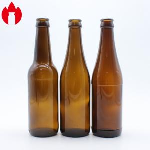 330ml Amber Beer Glass Bottle Soda Lime Glass