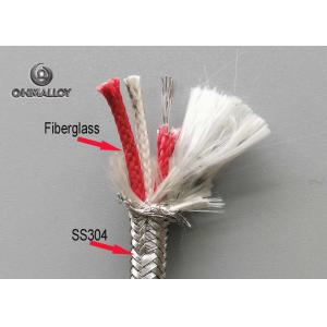 China Thermocouple Wire Extension Cable RTD PT100 PTFE / Fiberglass Thermocouple Wire Jacket SS304 Sheath supplier