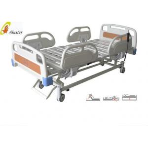 Foldable ABS Guardrail Hospital Electric Beds 5 Funtion ICU Bed with Steel Frame (ALS-E306)