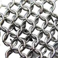 China Stainless Steel Decorative Chain Ring Mesh Curtain Screen Building Exterior Wall on sale