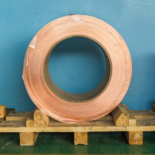 Buy cheap Ultra width ultra thin Rolled Copper Strip T2,C1100 Annealed Copper Strip from wholesalers