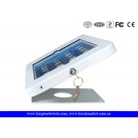 Universal Anti Theft Countertop Tablet Kiosk Stand With Key Locking And Screws Mounting