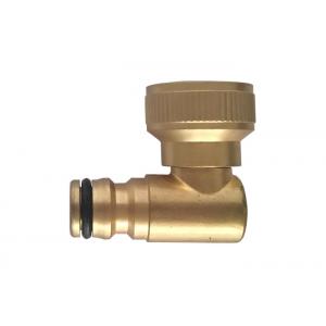 Easy Connect Brass Hose Elbow 3/4" Female Thread High Performance 90 Degree Turning