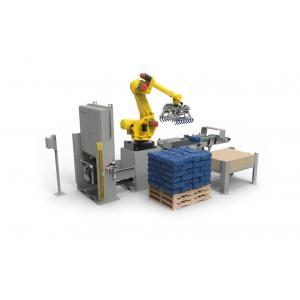 4 Axis Palletizer Robot Arm Machine Automatic Palletizing System Sugar Bagging