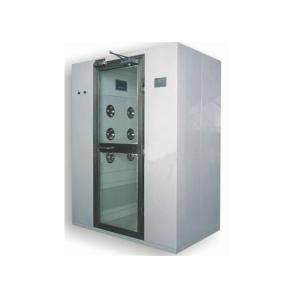 China 2 - 4 Person Health Care Cleanroom Air Shower With LED Interior Lighting supplier