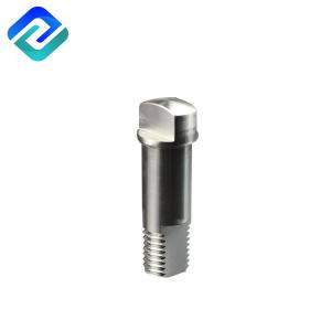 China SS316 Ball Valve Accessories 0.10mm Stainless Steel Valve Stem CNC Machining supplier