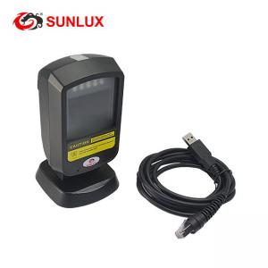 China On Counter Or Hands Free 2D Barcode Scanner Black Case USB Cable supplier