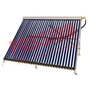 China Wall Mounted Heat Pipe Vacuum Tube Solar Collector Aluminum Alloy Material supplier