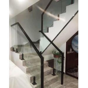 10mm Thickness Stair Hand Railings With Powder Coated / Polished / Brushed / Anodized Finish