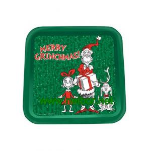 square tin tray christmas tin trays promotional metal tin serving trays