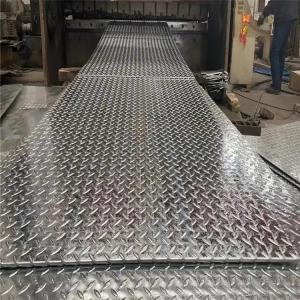 Custom Aluminum Checkered Sheet Diamond Plate Anti Slip Ribbed 200mm