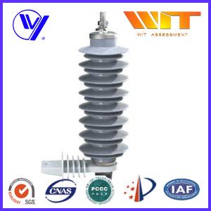 24 KV Gray MOA Electronic Polymeric Polymer Lightning Arrester Used in Substation