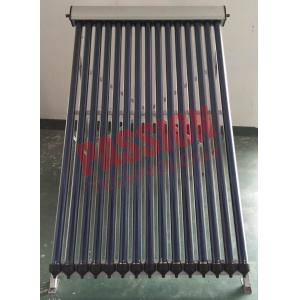 High Efficiency Heat Pipe Solar Collector , Solar Hot Water Collector 24mm Condenser