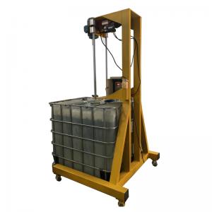 High Shear Mixer IBC Tote Tank Agitator Movable And Folding Blade