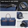 Stylish Business Trips Travel Suit Carrier Bag Polyster Material PU Leather