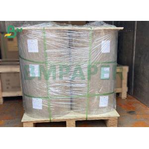 China Jumbo Rolls Brown Kraft 60gsm To 120gsm Unbleached Interleave Paper For Envelope supplier