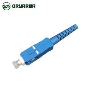 2.4mm Duplex Simplex SC Connector Square Boot Quick Connect Fiber Optic Connectors