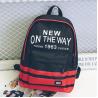 Schoolbag female han edition hits color street backpacks college wind schoolbag