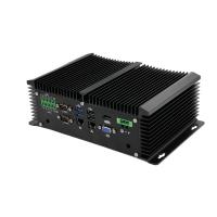 China Full Metal Case Industrial Mini PC Windows 10 Pro Fanless Desktop Computer HDMI VGA Ports on sale