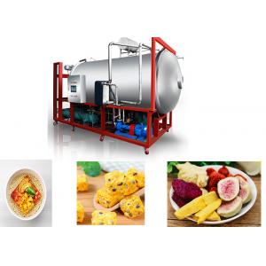 China Industrial Grade Food Vacuum Freeze Dryer 300 Kg/Batch supplier