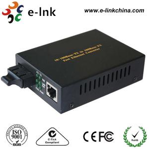 China SM Dual Fiber  Ethernet Media Converter 10 / 100Base - TX To 100BASE - FX supplier