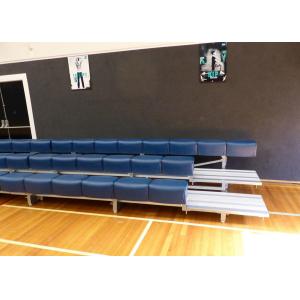 China Flexible Aluminum Sports Modular Grandstands/  Bleacher Seating With Polymer Seat Plank supplier