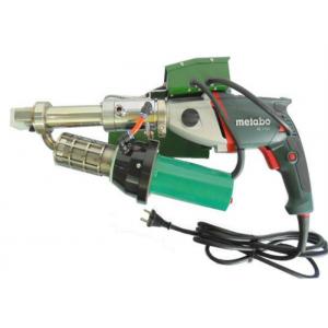 Soldador plástico à mão da extrusão com a pistola pneumática quente do motor de METABO e de LEISTER