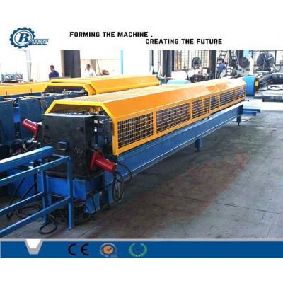 Tube Roll Former Downpipe Roll Forming Machine With Double Head Decoiler