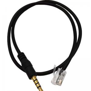 China Male 3.5mm Audio Plug to RJ45 RJ11 CAT6 6P6C 4P4C UTP Cable Network Cable Adapter supplier