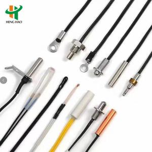 China NTC Temperature Sensor Thermistor with 5K to 100K Nominal Resistance ±1 to ±10 Permissible Variance and 2500~5000K Material Coefficient wholesale