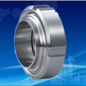 China 50mm Stainless Steel Pipe Union , Cosmetic Stainless Steel Threaded Coupling supplier