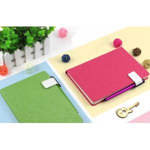 Business notebook with pen holder(frosted)