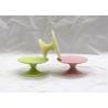 China Mini Ceramic Cupcake Stand , Customized Color Dolomite Small Cake Stand wholesale