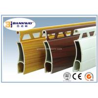 China White Color Painting Roller Shutter Door Aluminium Profiles for sale