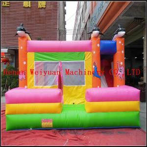 China inflatable castle slide bouncer,sale cheap commercial bouncer for sale supplier