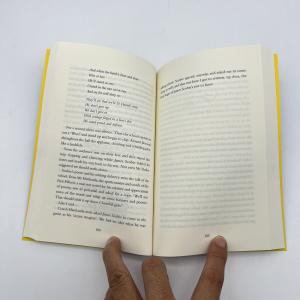 Novel Book Printing With High Bulky Cream Woodfree Paper