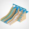 China Outdoor Playground Slide for Kids Ages 3-12, 500kg Capacity wholesale