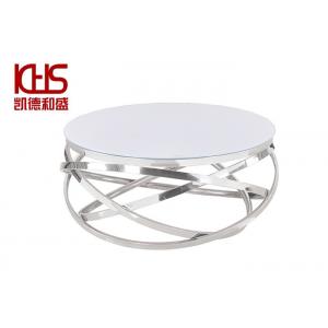KDHS Light Luxury Living Room Bedside Table Stainless Steel Marble Small Coffee Table