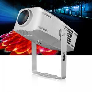 High brightness 200W waterproof IP65 LED GOBO zoom function projector outdoor projection light on the building