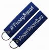 China 100% Polyester 130x30mm Flight Tag Keychain For Souvenir wholesale