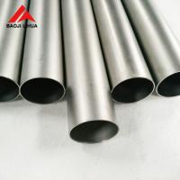 China Grade 2 Titanium Tube Ti Exhaust Seamless Round Pipe on sale