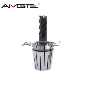 China High-force ER Coolant Spring Collet CNC Milling Machine High-speed Collet Silver 65Mn ER Coolant Collet wholesale